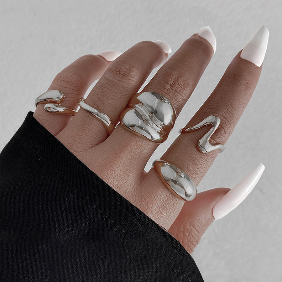 ORRA Lava Ring Set